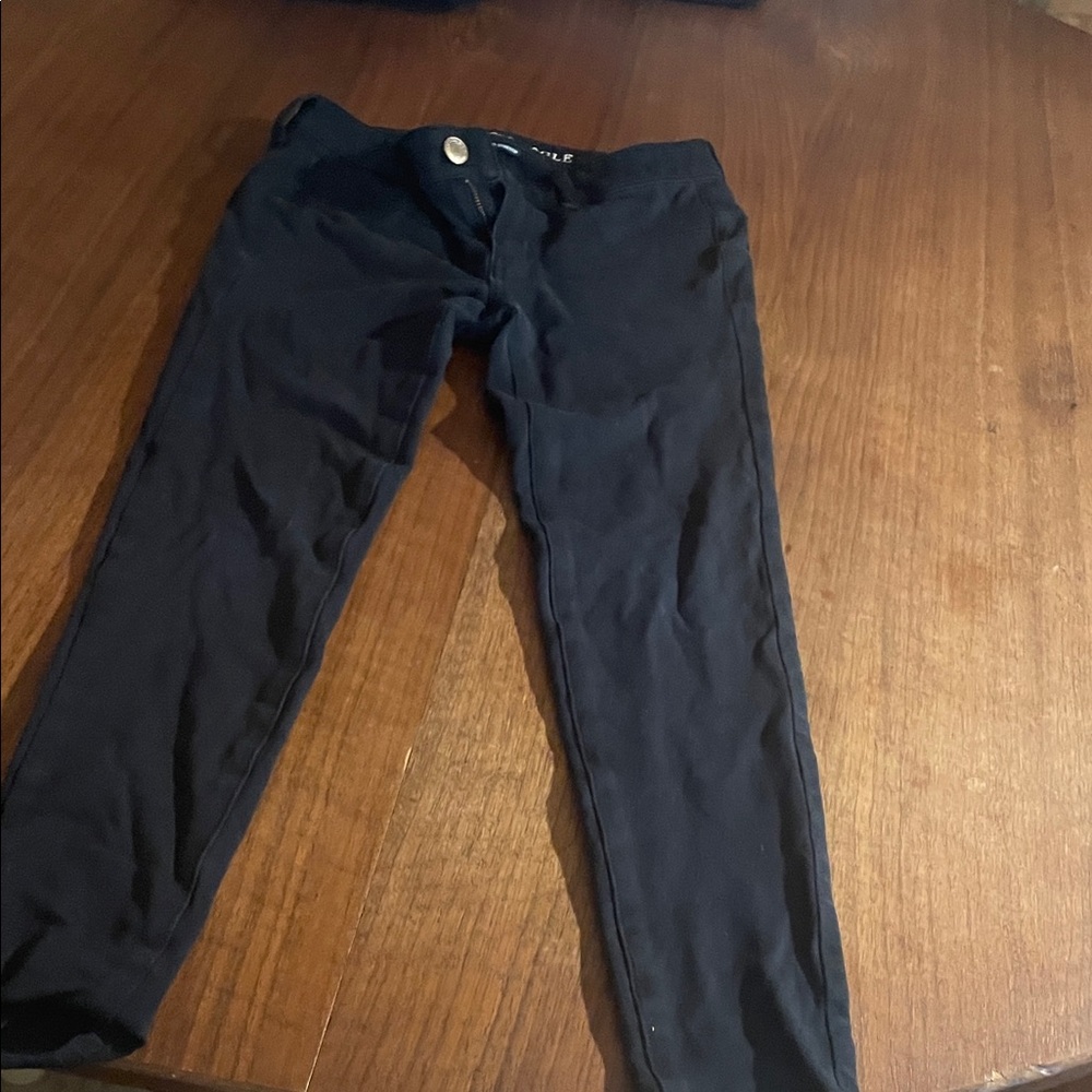American Eagle Outfitters Kids Black Casual Pants